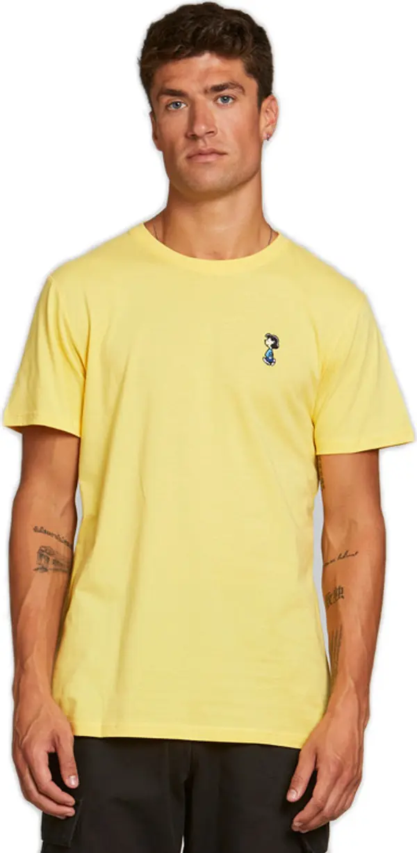 Dedicated Dedicated T-shirt Stockholm Lucy Yellow Muškarci - Majice Dedicated - Žuta - 18195-S - Size: S
