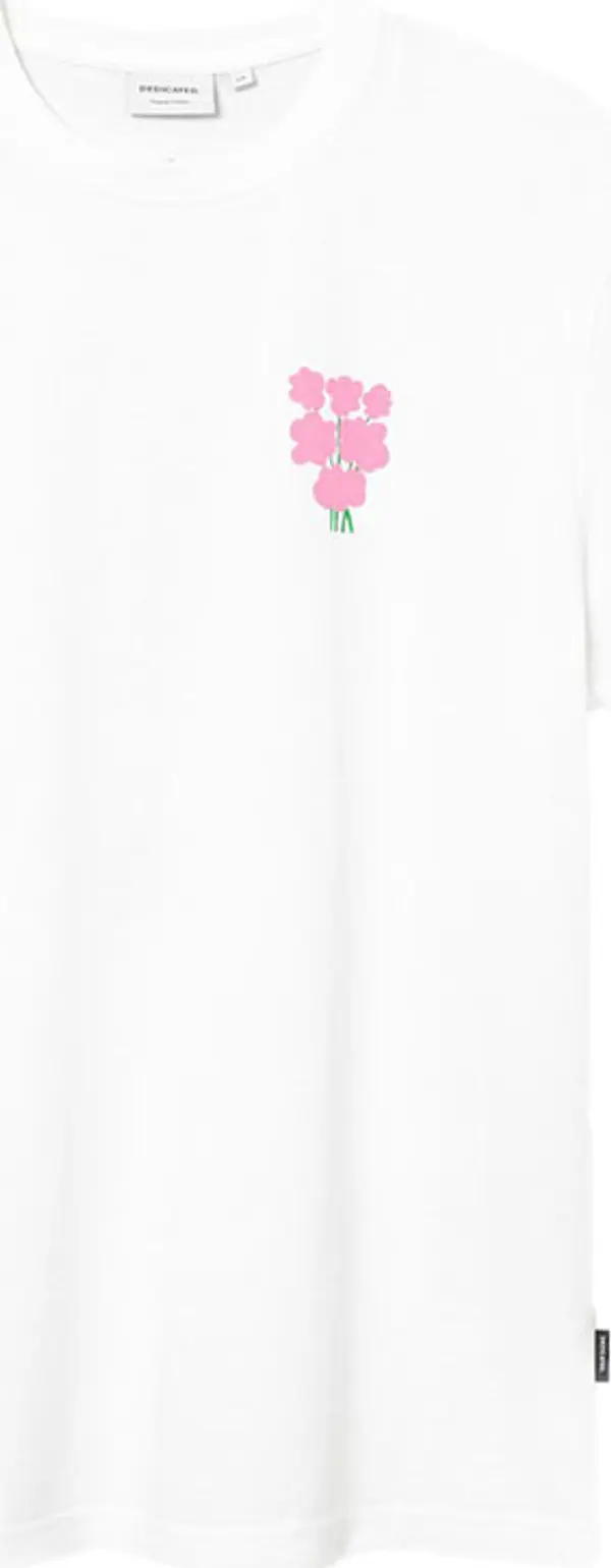 Dedicated Dedicated T-shirt Stockholm Magical Flowers White Muškarci - Majice Dedicated - Bijela - 22804-XL - Size: XL