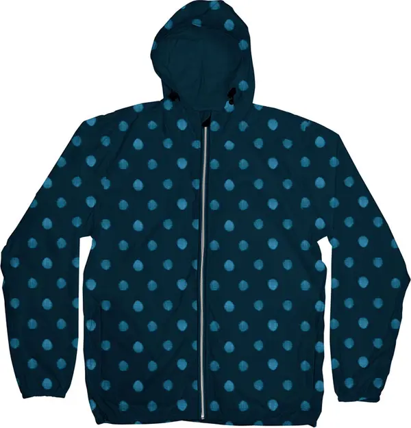 Dedicated Dedicated Windbreaker Dots Navy Muškarci - Jakne Dedicated - Plava - 16220-M - Size: M