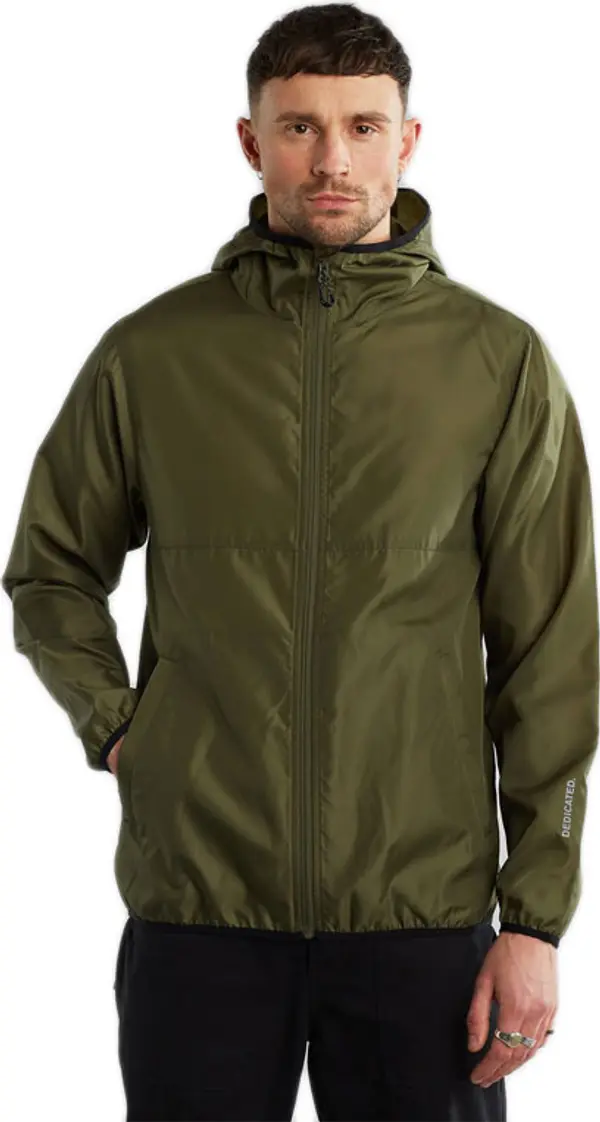 Dedicated Dedicated Windbreaker Skara Leaf Green Muškarci - Dukserice i džemperi s kapulja Dedicated - Zelena - 18983-XL - Size: XL