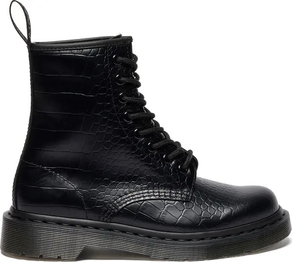 Dr. Martens Dr. Martens 1460 Croco Žene - Cipele Dr. Martens - Crna - DM42679001-3 - Size: 3