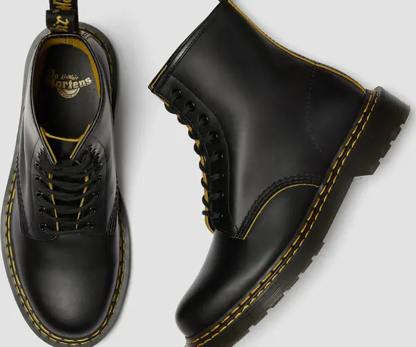 Dr. Martens Dr. Martens 1460 Double Stitch Leather Ankle Boots Muškarci - Cipele Dr. Martens - Crna - DM26100032-3 - Size: 3