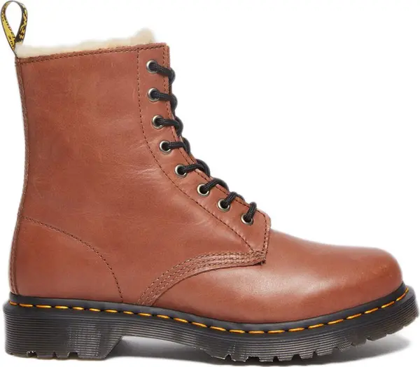Dr. Martens Dr. Martens 1460 Serena Faux Fur Leather Boots Žene - Cipele Dr. Martens - Smeđa - DM27782225-3 - Size: 3