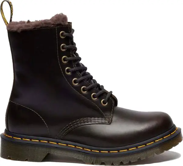 Dr. Martens Dr. Martens 1460 Serena Faux Fur Leather Boots Žene - Cipele Dr. Martens - Smeđa - DM41414020-4 - Size: 4