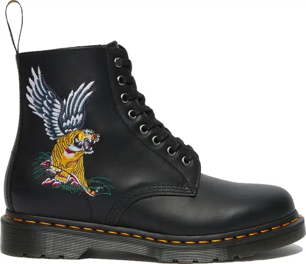 Dr. Martens Dr. Martens 1460 Souvenir Embroidered Leather Boots Muškarci - Cipele Dr. Martens - Crna - DM26929001-3 - Size: 3