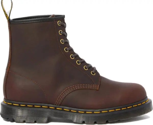Dr. Martens Dr. Martens 1460 Winter Grip Leather Ankle Boots Muškarci - Cipele Dr. Martens - Burgundac - DM24038247-3 - Size: 3