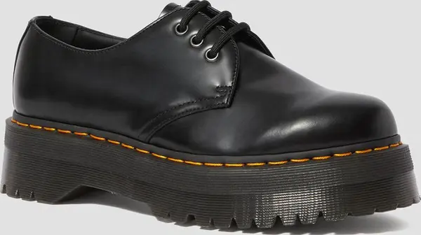 Dr. Martens Dr. Martens 1461 Quad Platform Leather Unisex - Cipele Dr. Martens - Crna - DM25567001-3 - Size: 3