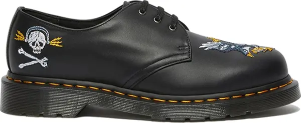 Dr. Martens Dr. Martens 1461 Souvenir Embroidered Leather Muškarci - Cipele Dr. Martens - Crna - DM26932001-3 - Size: 3