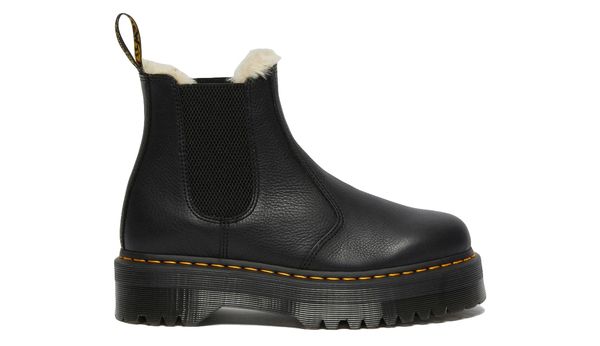 Dr. Martens Dr. Martens 2976 Faux Fur Lined Platform Chelsea Boots