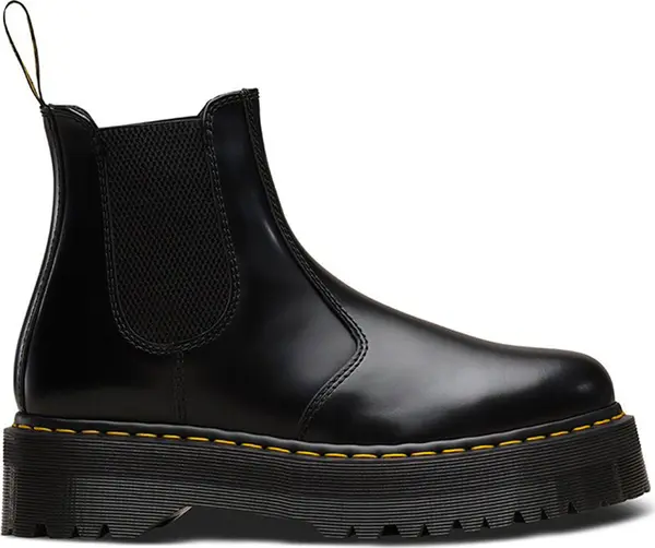 Dr. Martens Dr. Martens 2976 Polished Smooth Platform chelsea boots Unisex - Cipele Dr. Martens - Crna - DM24687001-6 - Size: 6