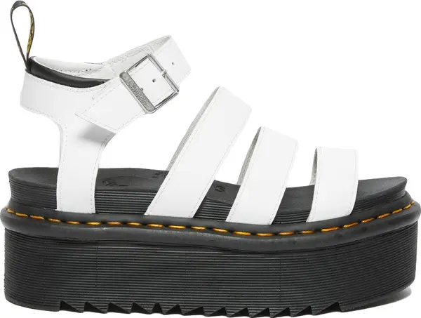 Dr. Martens Dr. Martens Blaire Quad Hydro Leather Platform Sandals W Žene - Sandale Dr. Martens - Bijela - DM27296100-6.5 - Size: 6.5