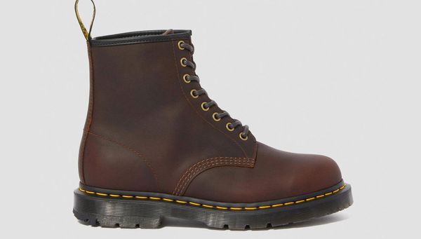 Dr. Martens Dr. Martens 1460 Winter Grip Leather Ankle Boots