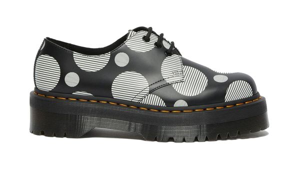 Dr. Martens Dr. Martens 1461 Polka Dot Smooth Leather Platform Shoes