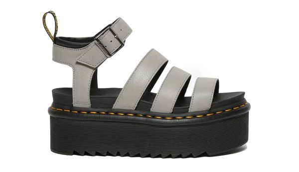 Dr. Martens Dr. Martens Blaire Pisa Leather Platform Strap Sandlas