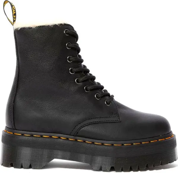 Dr. Martens Dr. Martens Jadon Faux Fur Lined platform boots Unisex - Cipele Dr. Martens - Crna - DM25637001-6 - Size: 6