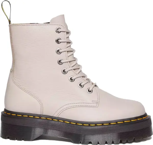 Dr. Martens Dr. Martens Jadon III Pisa Leather Platform Boots Unisex - Cipele Dr. Martens - Siva - DM31159348-6.5 - Size: 6.5