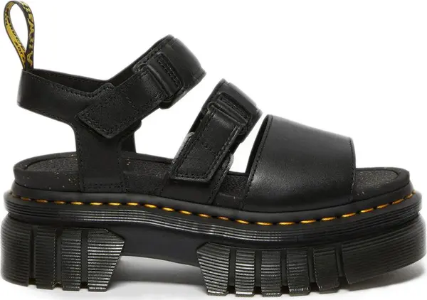 Dr. Martens Dr. Martens Ricki Nappa Lux Leather3-Strap Platform Sandals Žene - Sandale Dr. Martens - Crna - DM27405001-6.5 - Size: 6.5