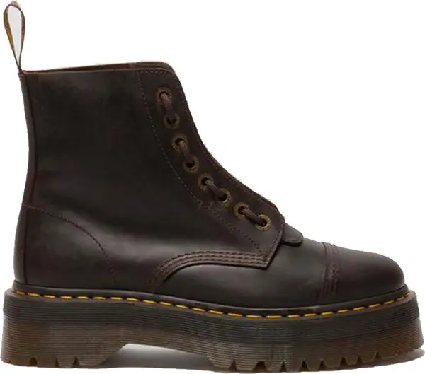 Dr. Martens Dr. Martens Sinclair Leather Platform Boots Žene - Cipele Dr. Martens - Smeđa - DM40910200-9 - Size: 9
