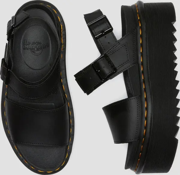 Dr. Martens Dr. Martens Voss Quad Žene - Sandale Dr. Martens - Crna - DM26725001-6.5 - Size: 6.5