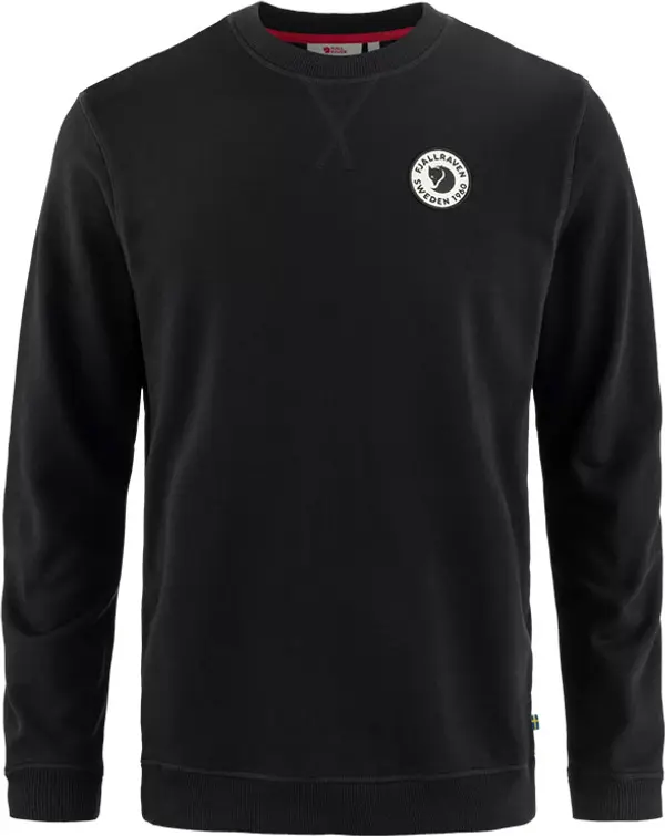 Fjällräven Fjällräven 1960 Logo Badge Sweater M Muškarci - Dukserice i džemperi s kapulja Fjällräven - Crna - F87163-550-S - Size: S