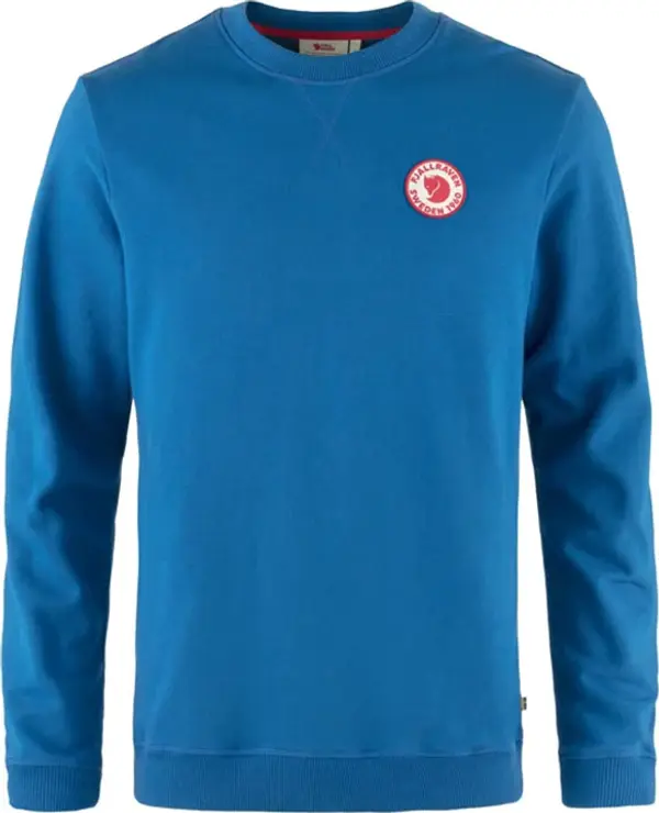 Fjällräven Fjällräven 1960 Logo Badge Sweater M Muškarci - Dukserice i džemperi s kapulja Fjällräven - Plava - F87163-538-S - Size: S