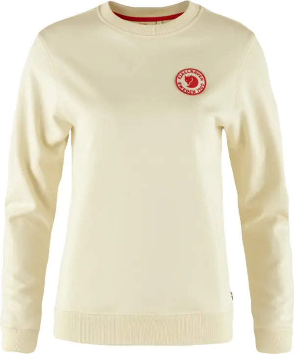 Fjällräven Fjällräven 1960 Logo Badge Sweater W Žene - Dukserice i džemperi s kapulja Fjällräven - Bijela - F87230-113-S - Size: S