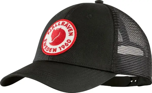 Fjällräven Fjällräven 1960 Logo Cap Unisex - Glavni pokrivači Fjällräven - Crna - F78138-550-S/M - Size: S/M