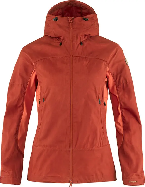 Fjällräven Fjällräven Abisko Lite Trekking Jacket W Žene - Jakne Fjällräven - Crvena - F86131-321-333-S - Size: S