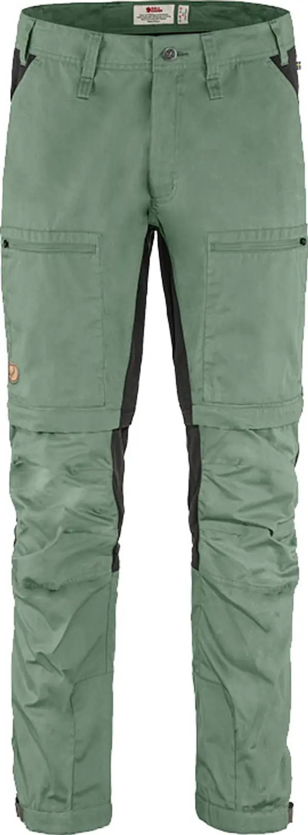 Fjällräven Fjällräven Abisko Lite Trenking Zip-Off Reg M Muškarci - Hlače Fjällräven - Zelena - F81535R-614-030-58 - Size: 58