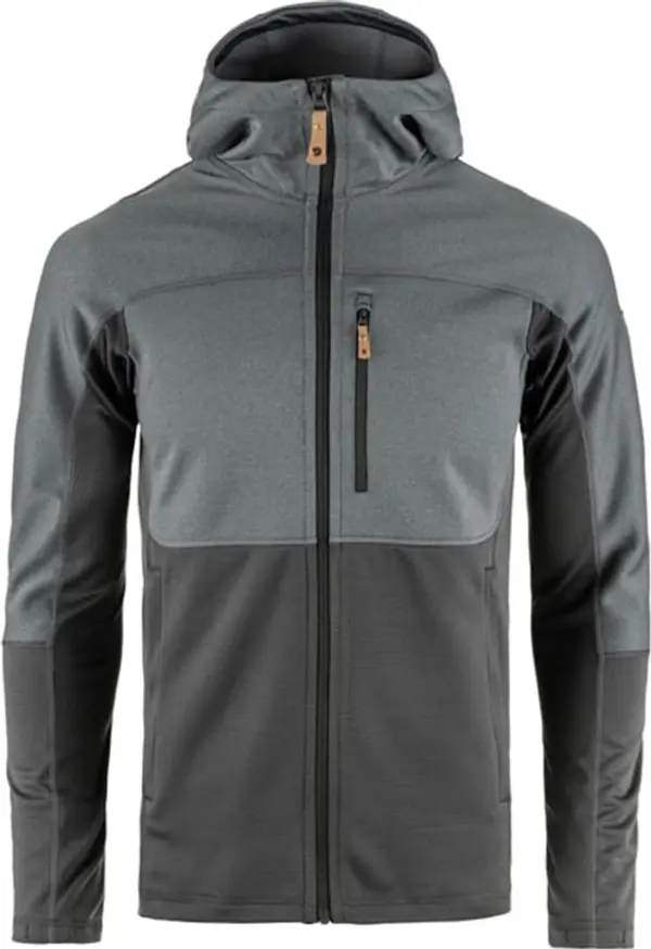 Fjällräven Fjällräven Abisko Trail Fleece M Muškarci - Dukserice i džemperi s kapulja Fjällräven - Siva - F82257-048-020-S - Size: S