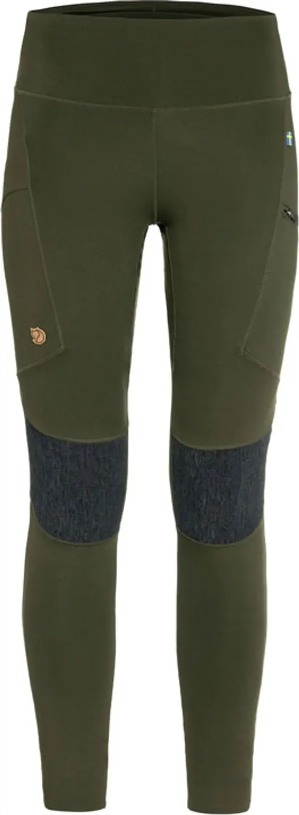Fjällräven Fjällräven Abisko Trekking Tights HD W Žene - Hlače Fjällräven - Zelena - F87143-662-S - Size: S