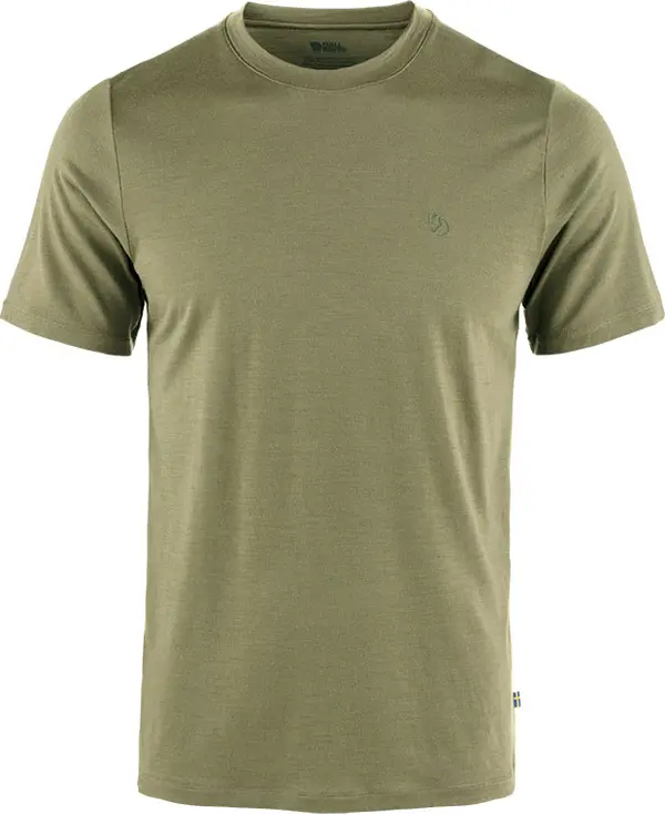 Fjällräven Fjällräven Abisko Wool SS M Muškarci - Majice Fjällräven - Zelena - F87193-622-S - Size: S