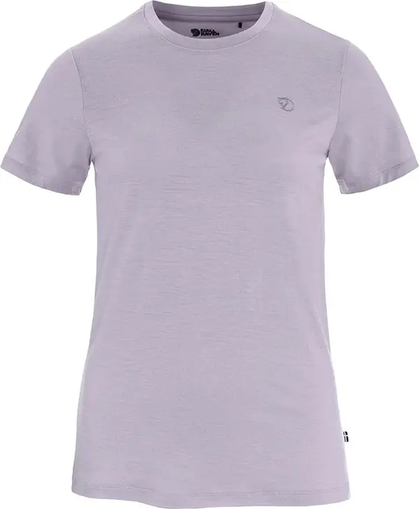 Fjällräven Fjällräven Abisko Wool SS W Žene - Majice Fjällräven - Ljubičasta - F84101-452-XS - Size: XS