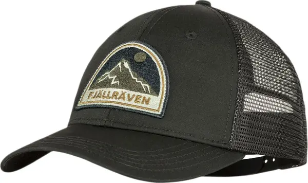 Fjällräven Fjällräven Badge Langtradarkeps Unisex - Glavni pokrivači Fjällräven - Crna - F78152-550-S/M - Size: S/M