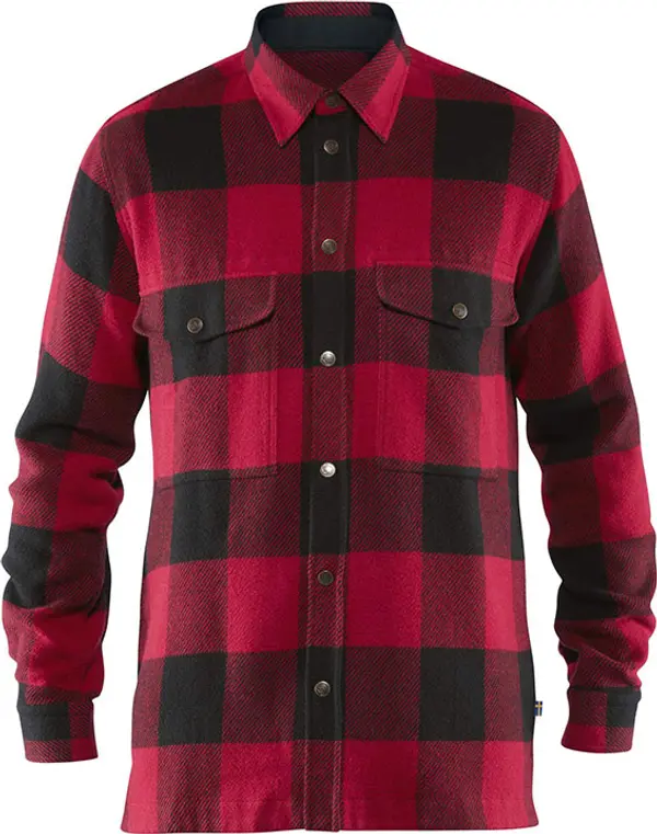 Fjällräven Fjällräven Canada Shirt M Red Muškarci - košulja Fjällräven - Crvena - F90631-320-XL - Size: XL