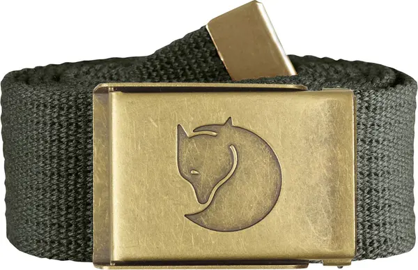 Fjällräven Fjällräven Canvas Bras Belt Mountain Grey Unisex - Pojas Fjällräven - Zelena - F77297-032-One-size - Size: One size