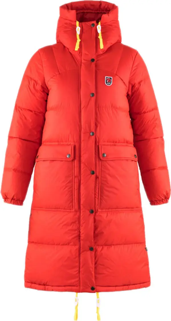 Fjällräven Fjällräven Expedition Long Down Parka W Žene - Jakne Fjällräven - Crvena - F86126-334-XS - Size: XS