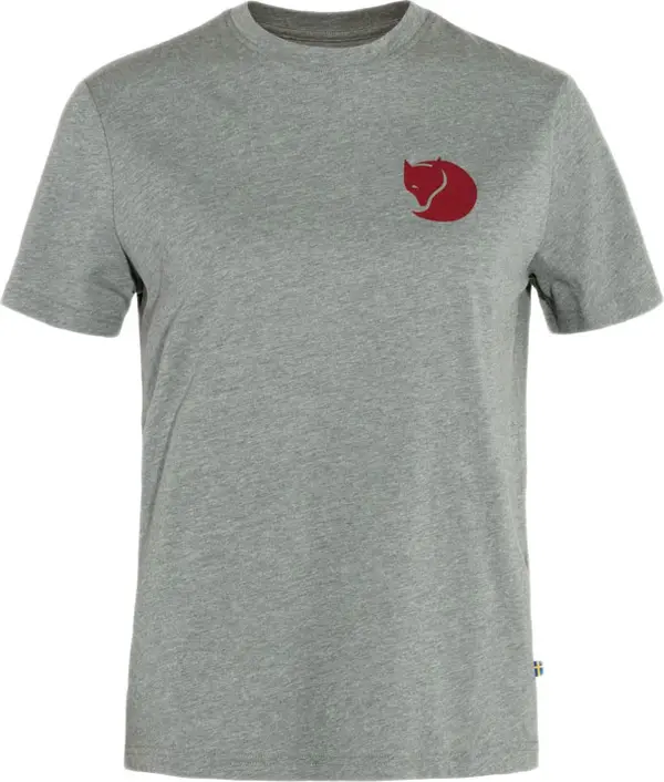 Fjällräven Fjällräven Fox Boxy Logo Tee W Žene - Majice Fjällräven - Siva - F87153-020-999-L - Size: L