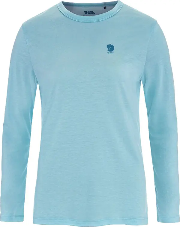 Fjällräven Fjällräven High Coast LS W Žene - Majice Fjällräven - Plava - F14600276-514-XS - Size: XS