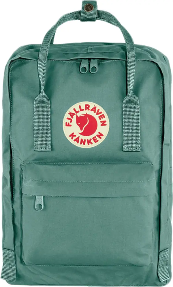 Fjällräven Fjällräven Kånken Laptop 13" Frost Green Unisex - Ruksaci i torbe Fjällräven - Zelena - F23523-664-One-size - Size: One size