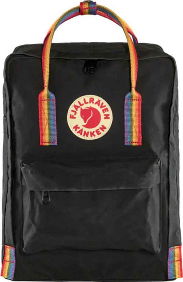 Fjällräven Fjällräven Kånken Rainbow Black Unisex - Ruksaci i torbe Fjällräven - Crna - F23620-550-907-One-size - Size: One size