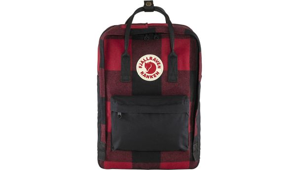 Fjällräven Fjällräven Kånken Re-Wool Laptop 15" Red Black