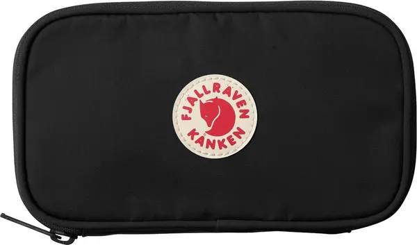 Fjällräven Fjällräven Kånken Travel Wallet Black Unisex - Novčanik Fjällräven - Crna - F23781-550-One-size - Size: One size