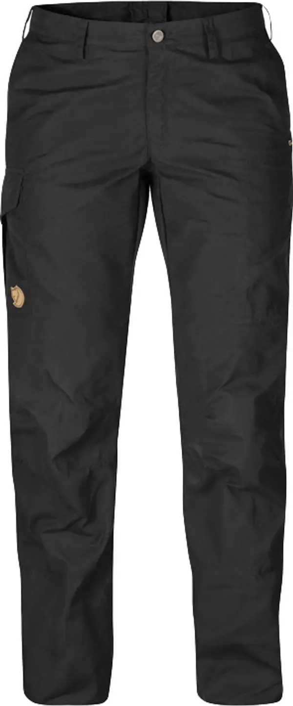 Fjällräven Fjällräven Karla Pro Trousers Curved W Dark Grey Žene - Hlače Fjällräven - Siva - F89727-030-34 - Size: 34