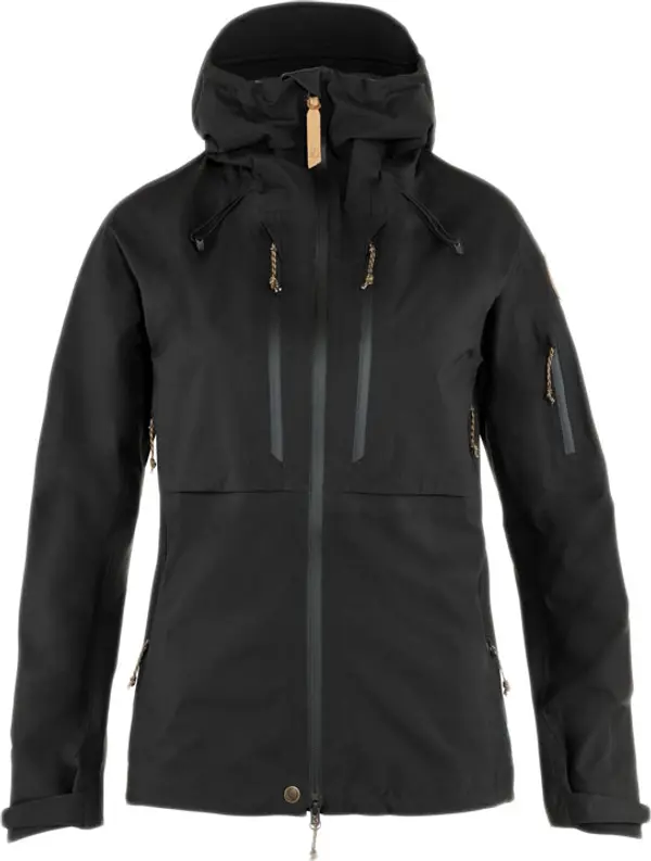 Fjällräven Fjällräven Keb Eco-Shell Jacket W Žene - Jakne Fjällräven - Crna - F89600-550-S - Size: S