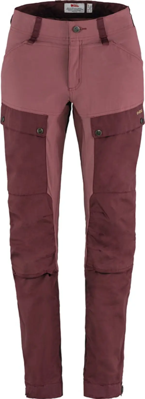 Fjällräven Fjällräven Keb Trousers Curved W Reg Port Mesa Žene - Hlače Fjällräven - Plava - F89852-357-410-38 - Size: 38