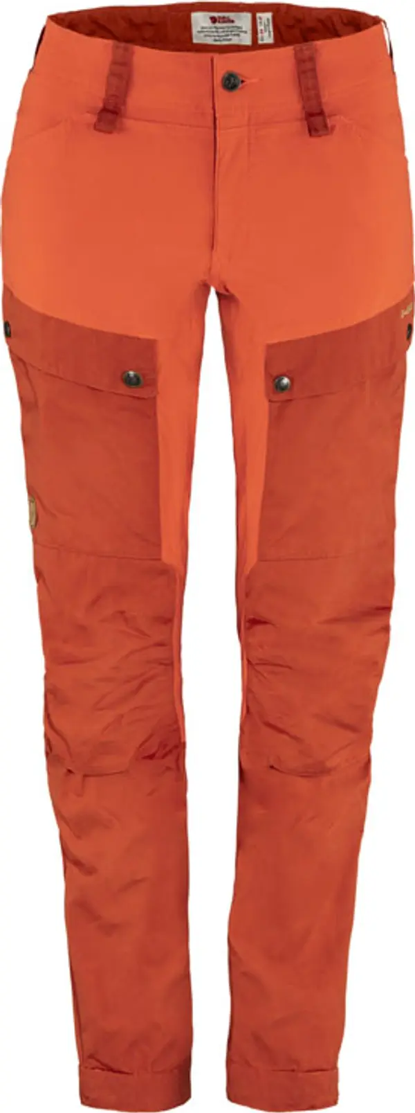 Fjällräven Fjällräven Keb Trousers Curved W RShort Žene - Hlače Fjällräven - Plava - F89852S-321-333-38 - Size: 38