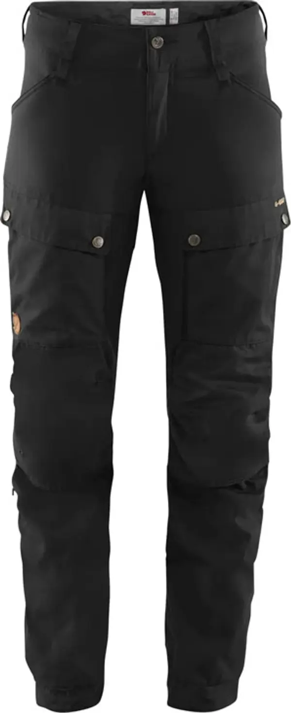 Fjällräven Fjällräven Keb Trousers W Black Žene - Hlače Fjällräven - Crna - F89898S-550-38 - Size: 38