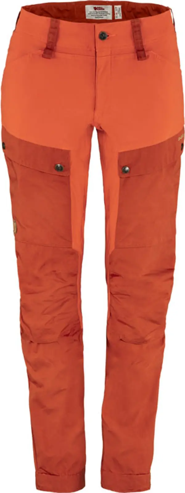 Fjällräven Fjällräven Keb Trousers W reg Cabin Red Žene - Hlače Fjällräven - Crvena - F89898-321-333-46 - Size: 46