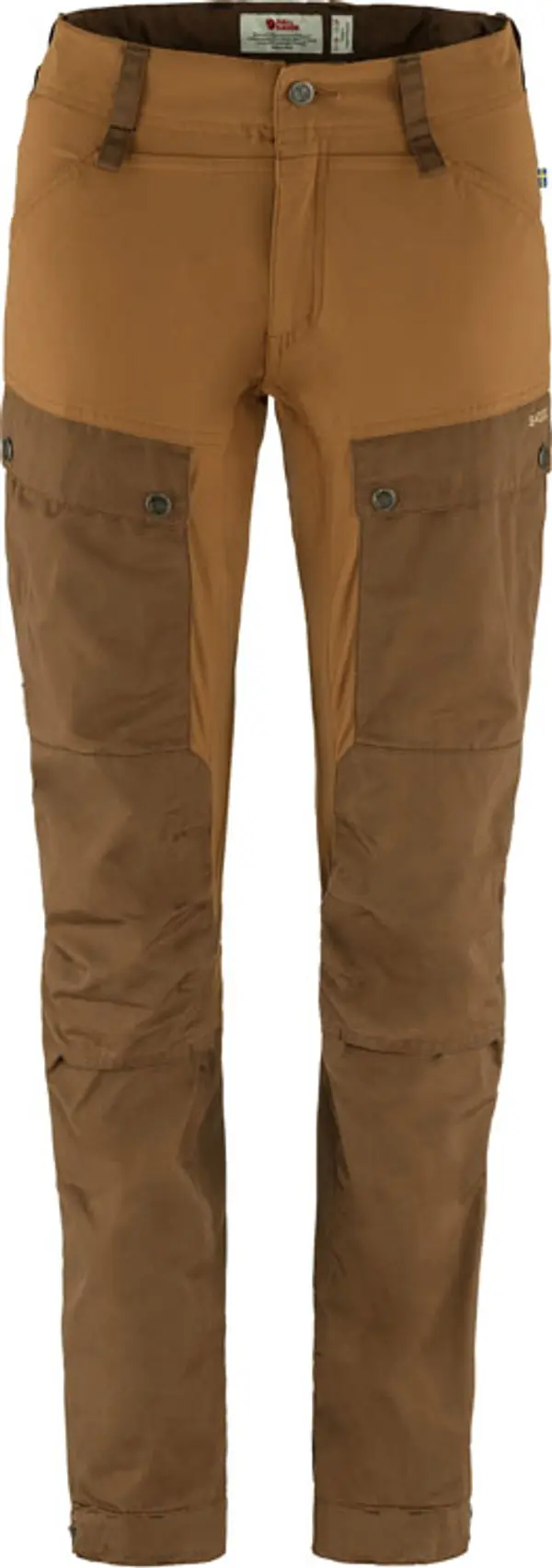 Fjällräven Fjällräven Keb Trousers W reg timber Brown Žene - Hlače Fjällräven - Smeđa - F89898-248-230-40 - Size: 40